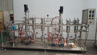 Équipement de distillation moléculaire en acier inoxydable, évaporateur à trajet court pour la transformation de l'huile de poisson, des huiles et des graisses