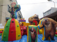 Meilleures ventes : Combo de châteaux gonflables pour enfants, thème parc d'attractions et parc à ours