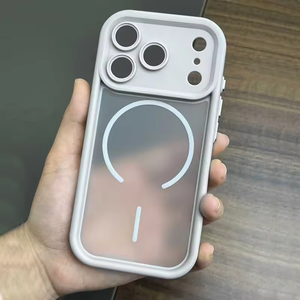 Carcasa Magnética Transparente para <span class=keywords><strong>IPHONE</strong></span> Pixel 11/12/13/14/15/16/17 PRO MAX, Funda Anti-Caídas con Protección para Teléfono, Estilo Minorista - Product Image 4