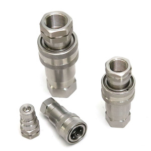 NAIWO 7241A Raccord rapide hydraulique en acier inoxydable Raccord rapide direct d'usine Raccords rapides auto-scellants <span class=keywords><strong>NWA</strong></span> - Product Image 4
