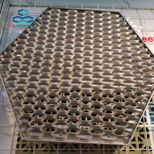 Oem & odm אלומיניום מושעה מורחבת חיפוי רשת מתכת תקרה חיים ארוכה אחריות לטכניקה מחורר דקורטיבית - Product Image 4