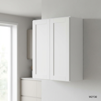 Armoire de rangement murale de cuisine moderne blanche