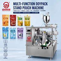 Machine à sachets doypack multifonction pour liquides, gelée, sauce, jus de fruits, huile de cuisson, boissons, détergent à lessive, PLC