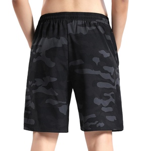 Shorts les plus vendus pour homme avec short de football en nylon avec cordon de serrage coloré, short de motard - Product Image 4