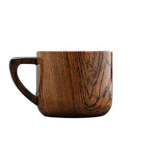 Tasses en bois de luxe faites à la main avec une finition riche, sensation premium, options personnalisables, conformes aux normes alimentaires pour les environnements hôteliers exclusifs - Product Image 1