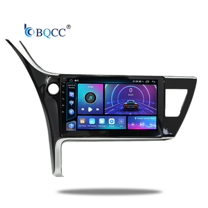 Radio para Auto BQCC para Toyota <span class=keywords><strong>Auris</strong></span> 2014 2015 2016 2017 <span class=keywords><strong>2018</strong></span> Corolla Altis Híbrido, Reproductor Multimedia con Carplay y Android Auto, Estéreo 4G - Product Image 1