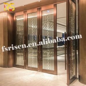 Hotel di lusso anteriore <span class=keywords><strong>porta</strong></span> <span class=keywords><strong>d</strong></span>'ingresso principale Design <span class=keywords><strong>amore</strong></span> taglio Laser <span class=keywords><strong>porta</strong></span> di vetro Design ristorante in acciaio inox <span class=keywords><strong>porta</strong></span> <span class=keywords><strong>d</strong></span>'ingresso in vetro - Product Image 4