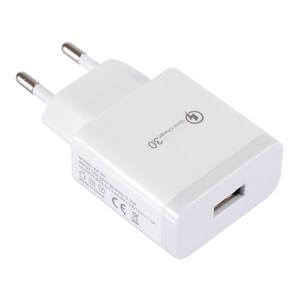 QC3.0 Cargador rápido USB Adaptador de corriente de carga rápida 3.5A 18W Cargador de pared portátil Enchufe DE LA UE EE. UU. Para SAMSUNG <span class=keywords><strong>IPHONE</strong></span> HUAWEI <span class=keywords><strong>Mi</strong></span> 8 - Product Image 5