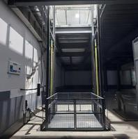 Monte-charge hydraulique vertical à chaîne métallique de haute qualité 1-10 tonnes pour entrepôt, élévateur électrique, nouveau et compétitif