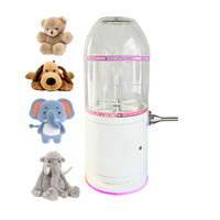 Machine de remplissage de bourrage de jouet en peluche de coton amical d'enfants pour la machine de remplissage d'ours de jouet coloré de jouets