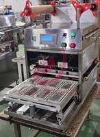 Machine de scellage automatique à chauffage pour gobelets en PP, PET et papier, machine de remplissage et de scellage de gobelets en film, vente chaude en usine