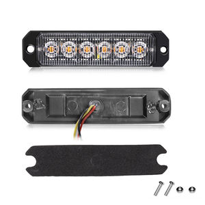 Luz Lateral Súper Brillante de 18W y 6 LED, 12V, Impermeable, Lámpara Estroboscópica de Emergencia, Luz de Advertencia para Camiones y Automóviles, Garantía de 2 Años - Product Image 4