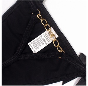 Femmes américaines et européennes One Piece <span class=keywords><strong>T</strong></span> <span class=keywords><strong>Back</strong></span> Chain Sexy Girls Girls Wearing Thongs Sexy Thong Panties Models Pictures - Product Image 5