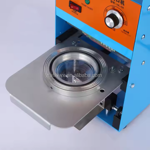 Macchina sigillatrice elettrica per tazza di plastica Semi-automatica per tazza da tè in vendita - Product Image 5