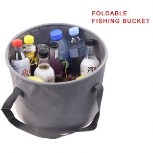 Échantillon Gratuit - Sac Seau de Pêche Pliable et Portable 15L en EVA 500D PVC, Fabrication OEM/ODM Certifiée BSCI - Product Image 6