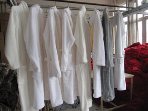 Cotone solido Indumenti Da Notte Lunga Veste <span class=keywords><strong>Donna</strong></span> Spa Accappatoio Pigiami Delle Donne Degli Indumenti Da Notte <span class=keywords><strong>Vestaglia</strong></span> <span class=keywords><strong>Pigiama</strong></span> Delle Donne - Product Image 4