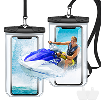 Vente en gros sacs universels pour téléphone portable de natation et de plongée à écran tactile pochette de téléphone étanche ipx8