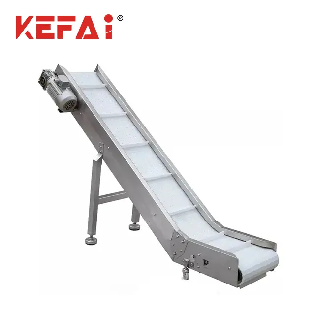 حزام ناقل من الفولاذ المقاوم للصدأ لتعبئة الطعام-KEFAI, ناقل الحركة لاستخراج الطعام من غير القابل للصدأ