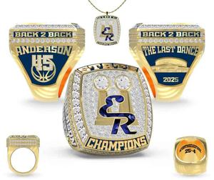 Bague de championnat de football, basketball et baseball USSA en alliage personnalisé 2026, plaquée or rose, unisexe - Product Image 4