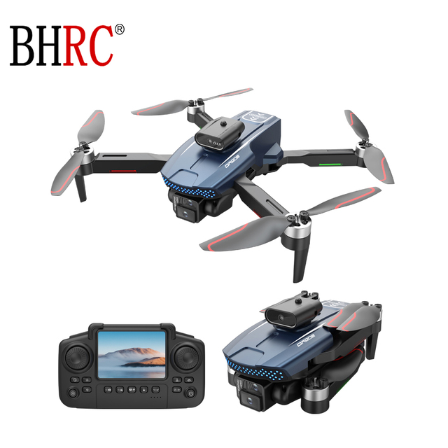 Wholesale LF672 RC 4k Dual Camera Custom Mini Remote Control Drone Toy with Remote Control Screen Obstacle Avoidance
