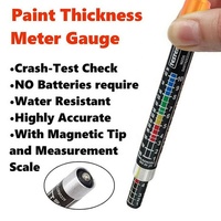 Outil de diagnostic d'échelle de pointe magnétique de jauge de compteur de testeur de peinture automatique pour le contrôle d'épaisseur de peinture de voiture