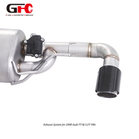 Tuyau d'échappement à soupape haute performance pour Audi TT 8J 3.2T VR6, système d'échappement, silencieux, échappement catback