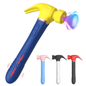 Vibrador Martillo Multifuncional, Máquina Sexual, Estimulación del Punto G, Dildo Telescópico, Masaje Vaginal, Succión de Clítoris, Masturbador Femenino - Product Image 1