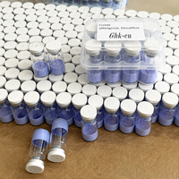 Poudre lyophilisée OEM de Tripeptide-1 de Cuivre Peptidique 100mg GHK-Cu pour Infusion Profonde, Soin de la Peau, Peptides de Cuivre Bleu, Sérum Topique en Flacon