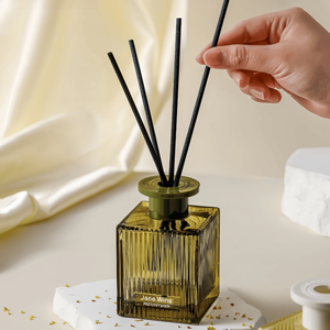 Hochwertige transparente Mode Glasflasche für DIY Aroma therapie für Reed Diffusor Custom Logo ätherisches Öl Lufter frischer Fre - Product Image 5