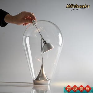 Table Lamp With Light Bulb Design Touch Control Led <b>Desk</b> Lamp For Bedroom Study - Product Image 4
