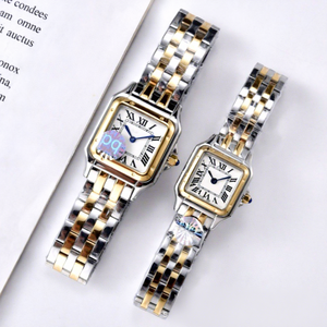 นาฬิกาข้อมือผู้หญิงแฟชั่นทรงเหลี่ยม รุ่น Foreign Trade Classic Cheetah VK Quartz สายสตีล ประดับเพชร ตัวเลขโรมัน กันน้ำ 50 เมตร - Product Image 2