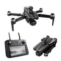 AE86 + Transmission d'images numériques Écran tactile Évitement d'obstacles Photographie aérienne professionnelle HD Drone GPS Télécommande 1