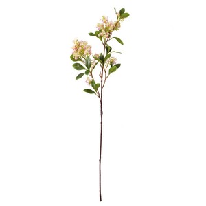Arreglo de Flores Artificiales de Gardenia y Osmanthus Fragrans, Alta Simulación, Decoración para Bodas y Hogar, QLXGH01 - Product Image 5