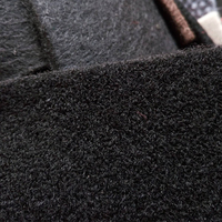 Alfombra de Tela No Tejida Punzonada con Patrón Cruzado, Resistente al Fuego, Ignífuga y Transpirable para Autos, Protege la Superficie de Pintura