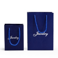 Sacs de mariage à bijoux de couleur personnalisée sacs de carton sans logo pour emballage shopping sac fourre-tout cadeau