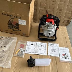 Bomba de agua a gasolina de dos tiempos 31cc con tanque de combustible de 1.2L para riego y drenaje de uso agrícola - Product Image 4