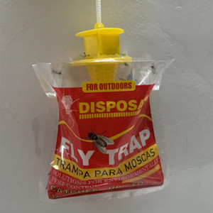 Уличная очень эффективная подвесная большая сумка для ловли мух, ловушка для ловли мух, Одноразовые Сумки Для ловушек мух насекомых - Product Image 1