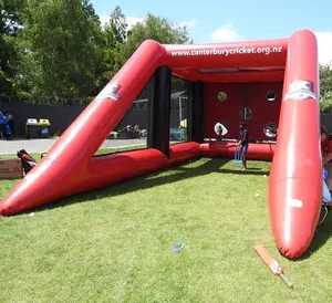 New Inflatable cricket arena children cricket game training ground