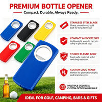 Décapsuleur promotionnel personnalisé imprimé – Économique, en plastique et acier inoxydable, porte-clés pour bière, cadeau personnalisé pour événement