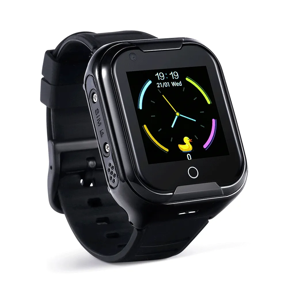 2021 Manufacturer Provide New GPS real time positioning kids mobile smart GPS tracking watch phone