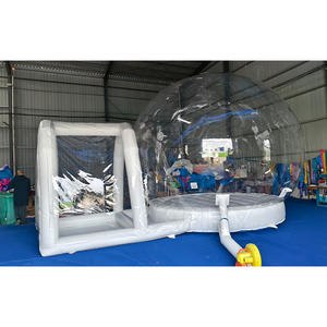 Tente gonflable transparente pour enfants, de qualité commerciale, avec logo personnalisé, décorable, en PVC, maison à bulles d'air, dôme, pour l'extérieur, la cour - Product Image 4