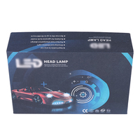Fabrication de boîtes de produits électroniques en carton ondulé imprimé en couleur personnalisée avec gaufrage et logo de stratification mate inclus