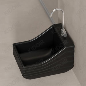 Baño musulmán moderno de lujo, estación de cuenco de lavado de pies Wudu de cerámica con grifos para mezquita Masjid Wudu, oración <span class=keywords><strong>Becken</strong></span> Islamisch - Product Image 3