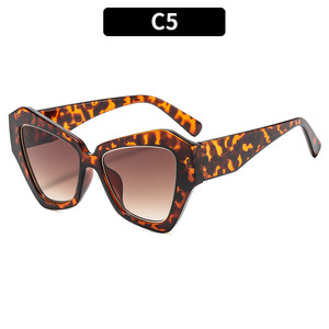 Nuevas Gafas de Sol de Estilo Europeo Americano, Montura Grande Irregular, UV400, Diseño de Mariposa, Modernas, Versátiles, Casuales, Ojo de Gato, de Alta Gama - Product Image 5