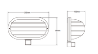 Lampe murale extérieure PDLUX PD-PIR2030-B, nouveau style, LED, détecteur de mouvement PIR sans fil, lumière nocturne