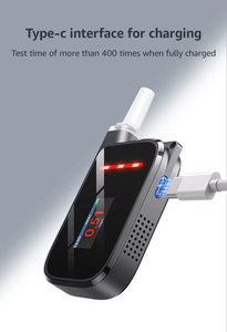 Hot Selling Hochgenauer elektro chemischer Sensor LCD-Atem <span class=keywords><strong>tester</strong></span> Schnellerkennungs-Alkohol detektor mit Batterie USA - Product Image 3