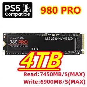 SSD 980 Pro 2026 Haute Vitesse M2 NVMe PCIe 4 1 To – Disque SSD Interne pour PS5, Gaming, Mac, Ordinateur de Bureau et Ordinateur Portable - Product Image 4