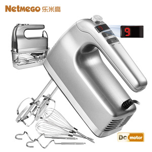 Netmego Hand Mixer 9 Speed Digital Display Dc Motor 400W Electric Egg Beater With Attachments For Kitchen Use - Product Image 1