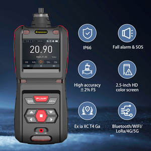 เครื่องตรวจจับก๊าซ <span class=keywords><strong>CH4O</strong></span> แบบกำหนดเองจากโรงงานเอรันเท็กซ์ สำหรับตรวจสอบเมทานอล ระบบตรวจสอบความปลอดภัยในกระบวนการอุตสาหกรรม เครื่องตรวจจับก๊าซ LPG ที่มีความเสี่ยงต่อการระเบิด - Product Image 2