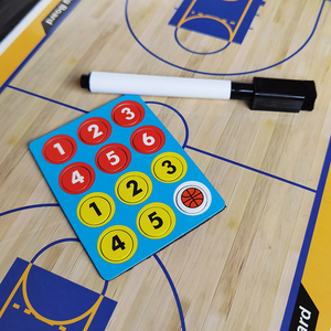 Tableau d'entraînement de football/soccer pliable en PVC pour jeunes avec marqueur effaçable à sec (noir) Modèle KSE-007B – Vente en gros - Product Image 5